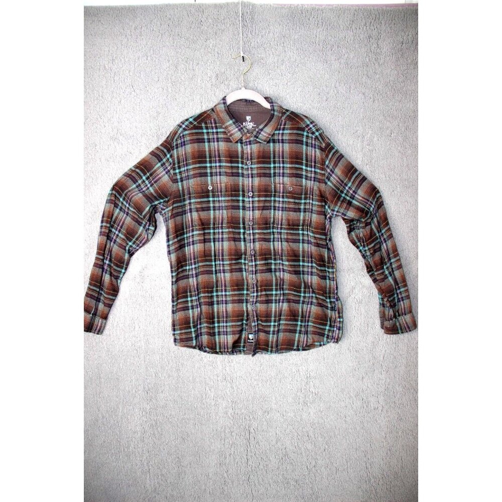 Kuhl Men's SZ L Long Sleeve Plaid